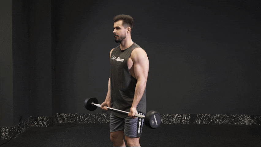 Cum se efectuează în mod corect Barbell Biceps Curl?