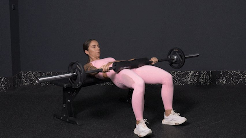 Cum să efectuați hip thrust cu haltera?