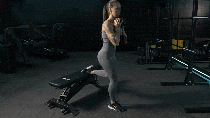Bulgarian split squat