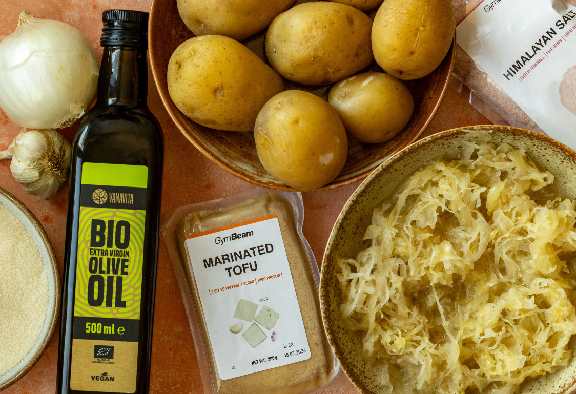 Găluște de cartofi umplute cu tofu - ingrediente