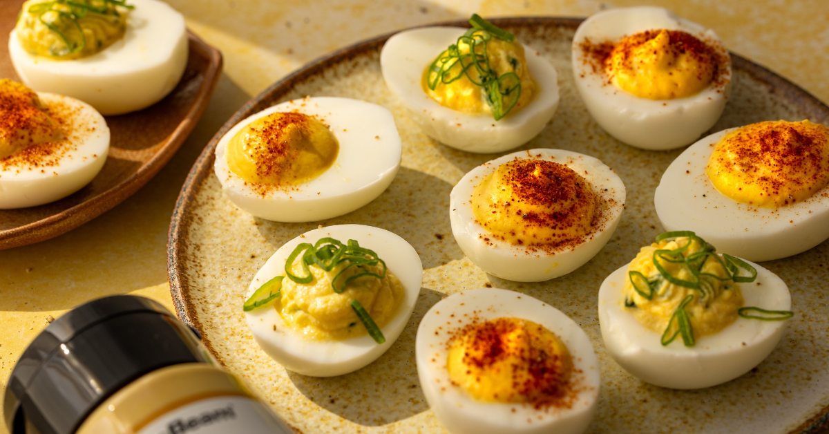 Przepis fitness: jajka faszerowane na twardo