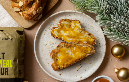 Rețetă Fitness:  Pâine de casă împletită, bogată în proteine și ușor de preparat