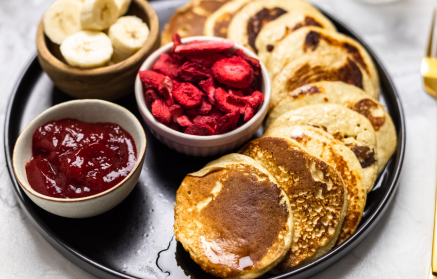 Rețetă Fitness: Clătite cu banane din 3 ingrediente