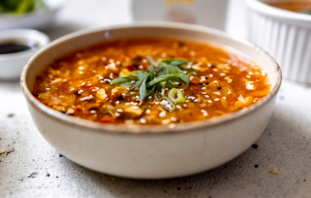 Rețetă Fitness: Supă de pui dulce-acrișoară