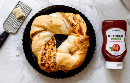 Rețetă Fitness: Coroană de pizza