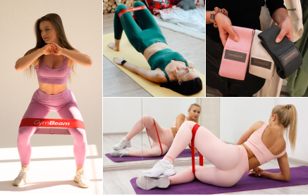 Top 12 exerciții pentru fesieri și picioare cu banda elastică