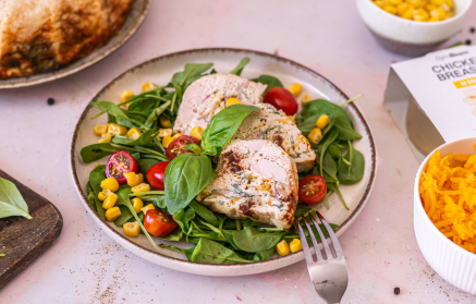 Prăjitură Bundt de pui cu spanac și brânză