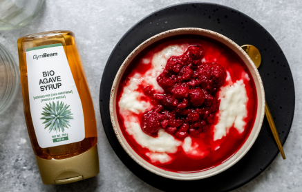 Rețetă Fitness: Budincă de orez cu zmeură și proteine