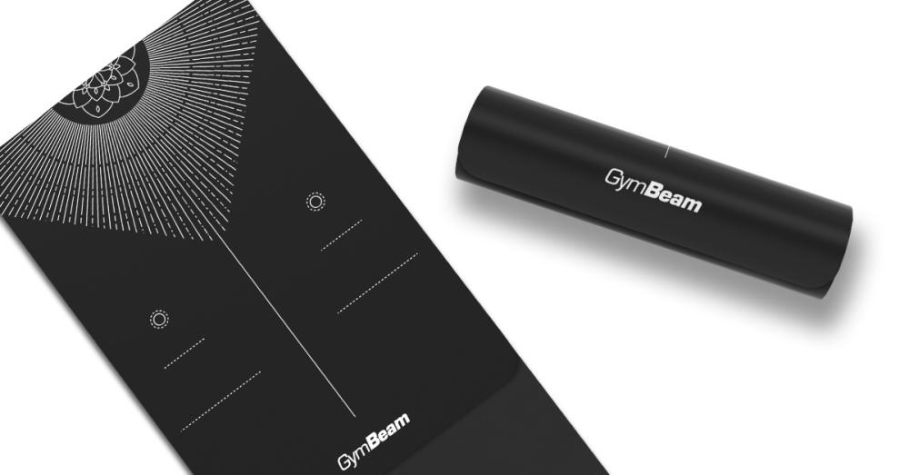  Saltea Aurora Yoga Mat Black - GymBeam