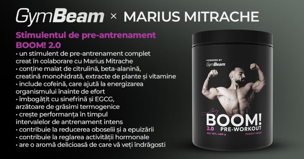 BOOM! 2.0 Stimulent de pre-antrenament – GymBeam