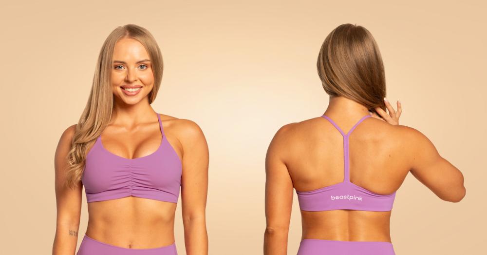 Sutien sport Grace Purple - BeastPink