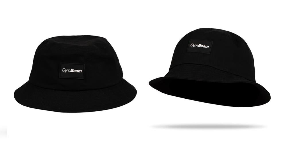 Bucket Hat Black - GymBeam