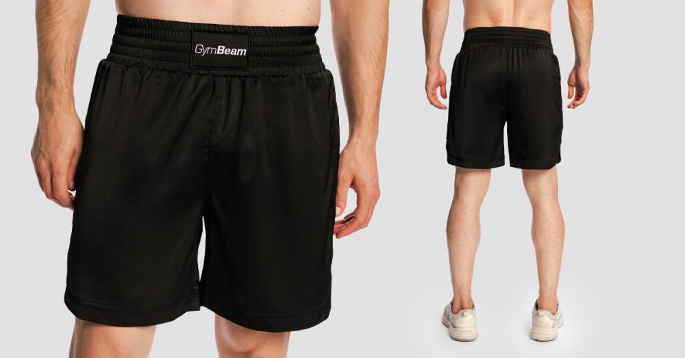 Box Combat Shorts Black - GymBeam
