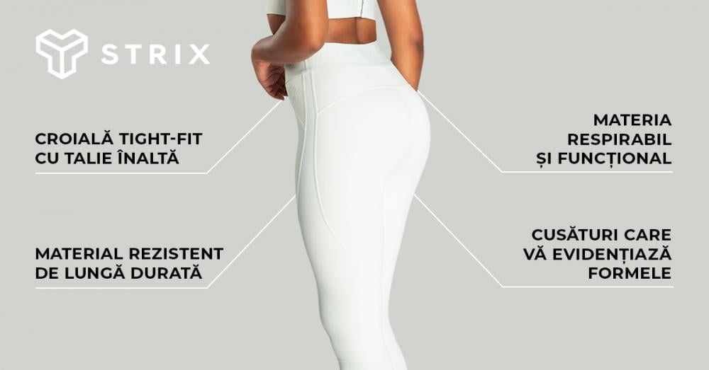 Colanți pentru femei Nebula Moon Grey - STRIX