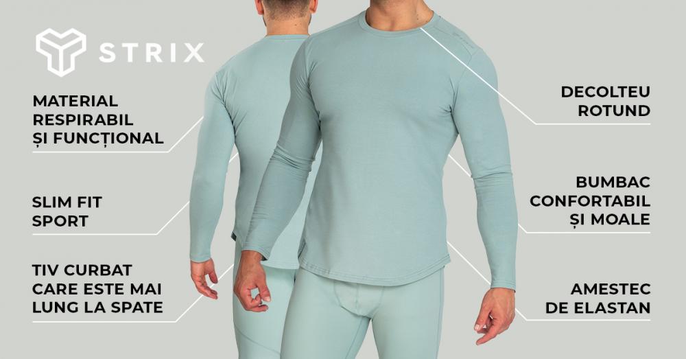 Nebula Long Sleeve Tee Stone Blue - STRIX