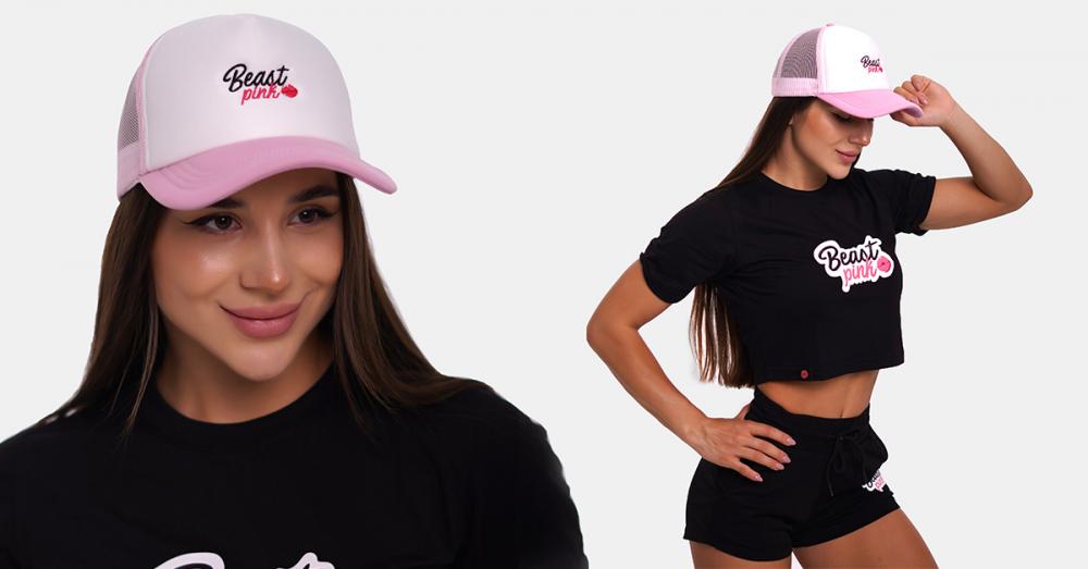 Șapcă Panel Cap Baby Pink - BeastPink