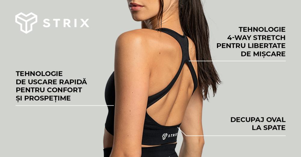 Sutien sport Seamless Black - STRIX