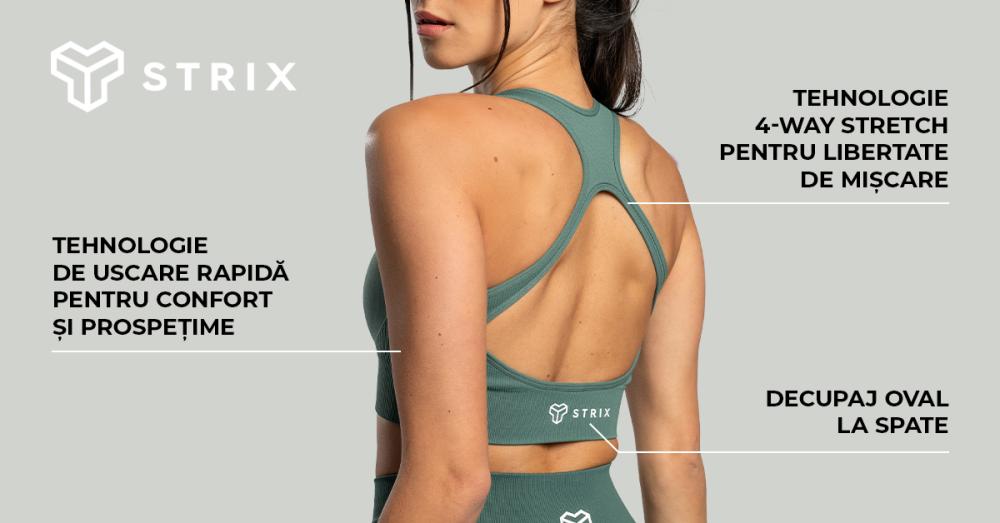 Sutien sport Seamless Moss - STRIX