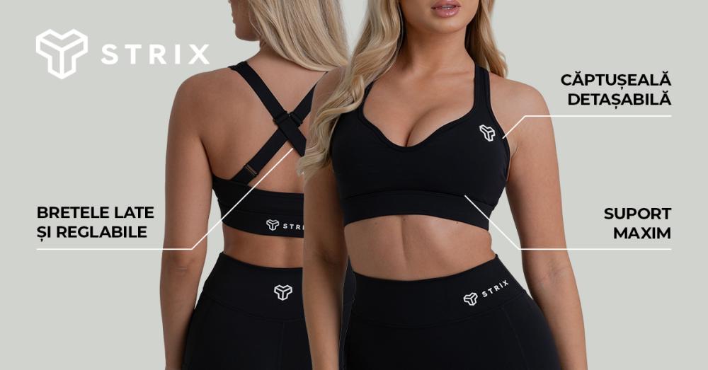 Sutien sport ZOA Black - STRIX