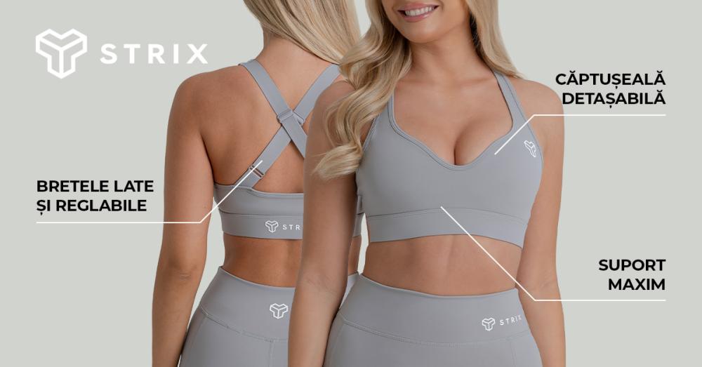 Sutien sport ZOA Smoke - STRIX