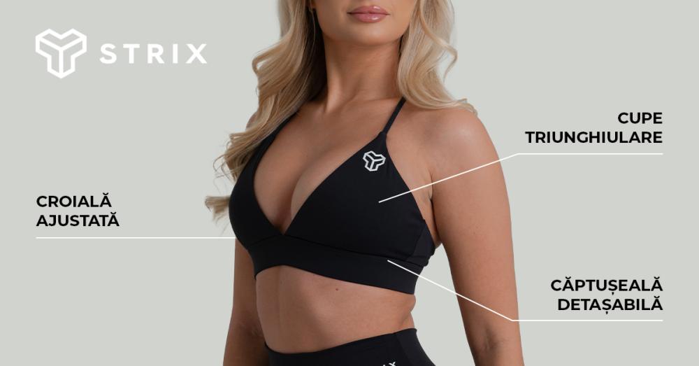 Sutien Sport Triangle ZOA Black - STRIX