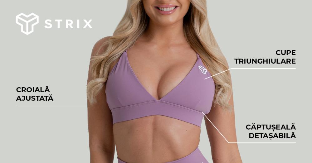 Sutien Sport Triangle ZOA Orchid - STRIX