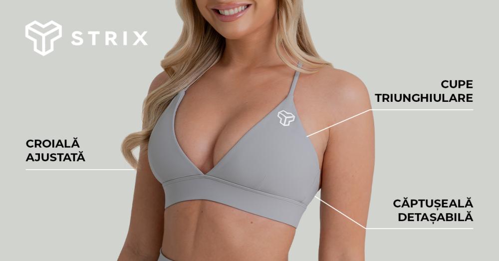 Sutien Sport Triangle ZOA Smoke - STRIX