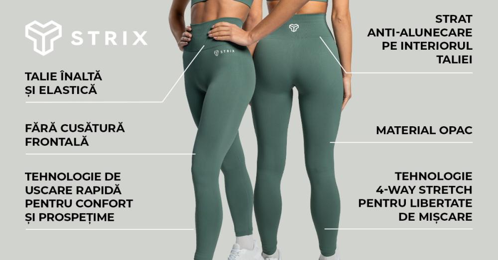 Colanți pentru femei Seamless Moss - STRIX