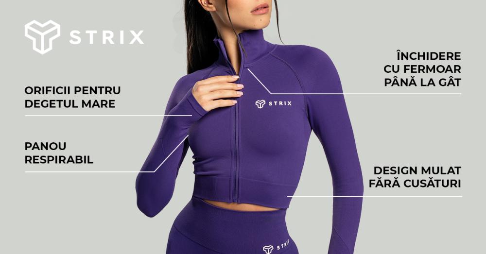 Top pentru femei Cropped Seamless Cosmos - STRIX