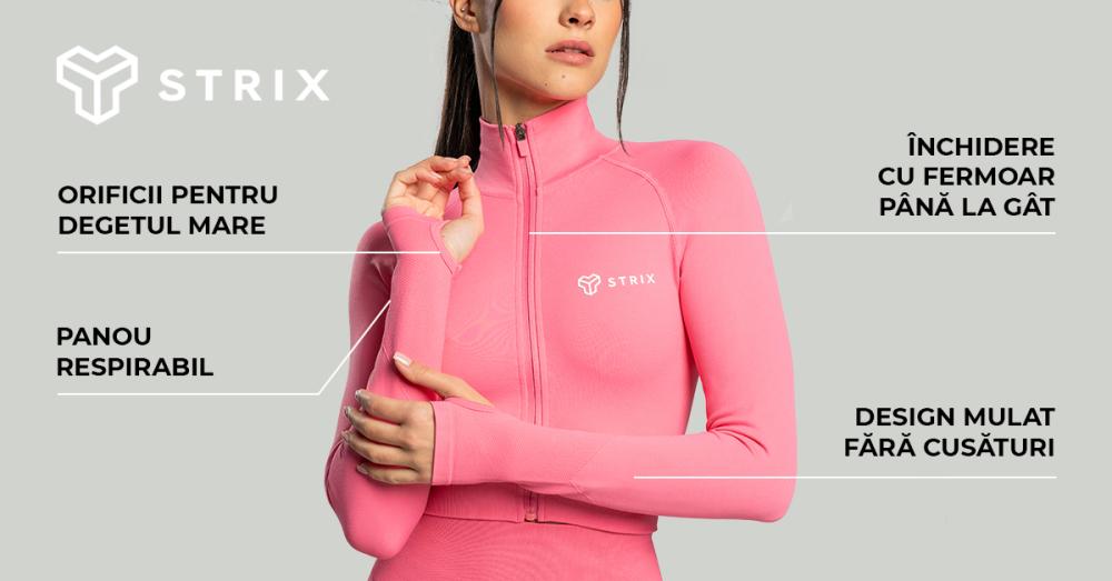 Top pentru femei Cropped Seamless Sorbet - STRIX