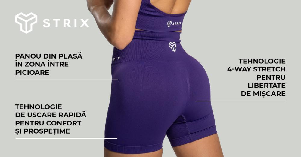 Pantaloni scurți pentru femei Seamless Cosmos - STRIX