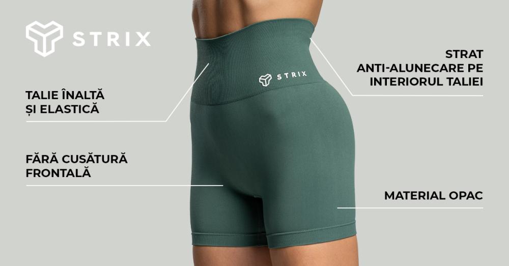 Pantaloni scurți pentru femei Seamless Moss - STRIX