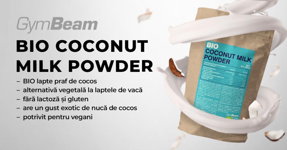 BIO Lapte de cocos pudră - GymBeam