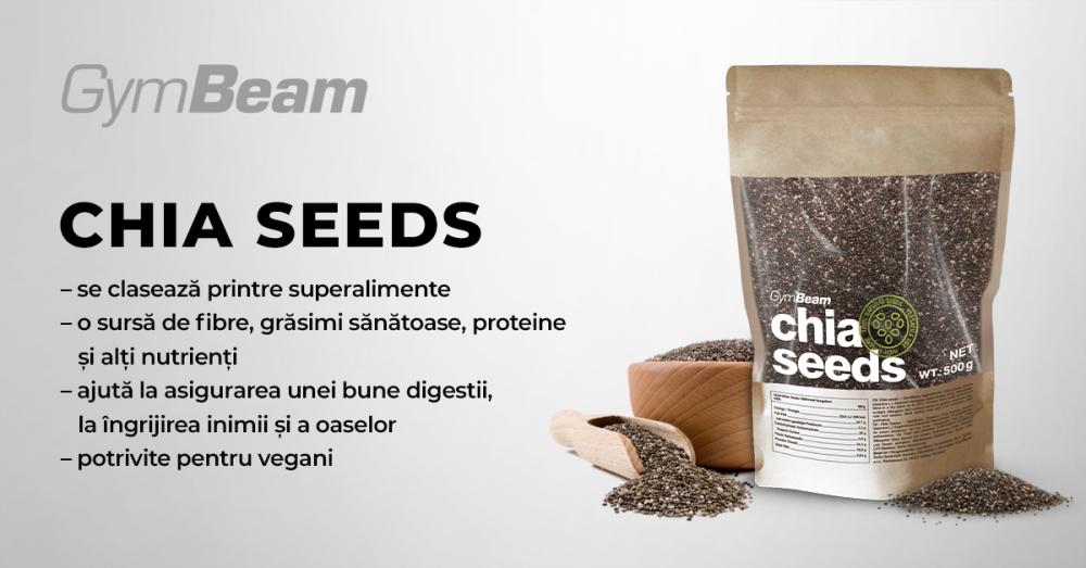 Semințe de chia - GymBeam