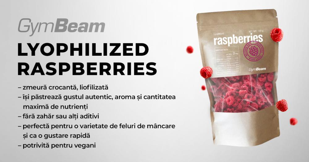 Zmeură liofilizată - GymBeam