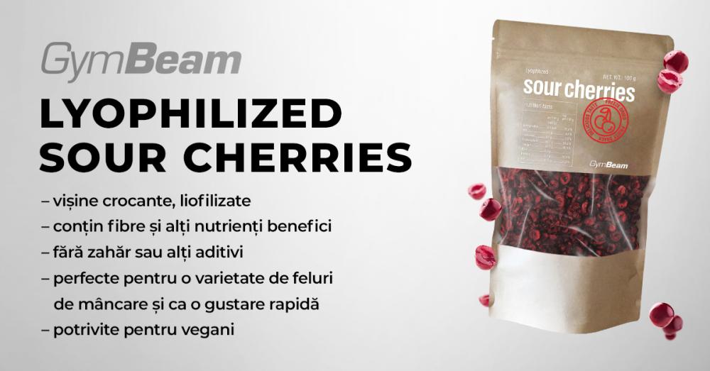 Vișine liofilizate - GymBeam