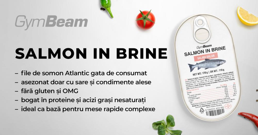 Somon în saramură - GymBeam