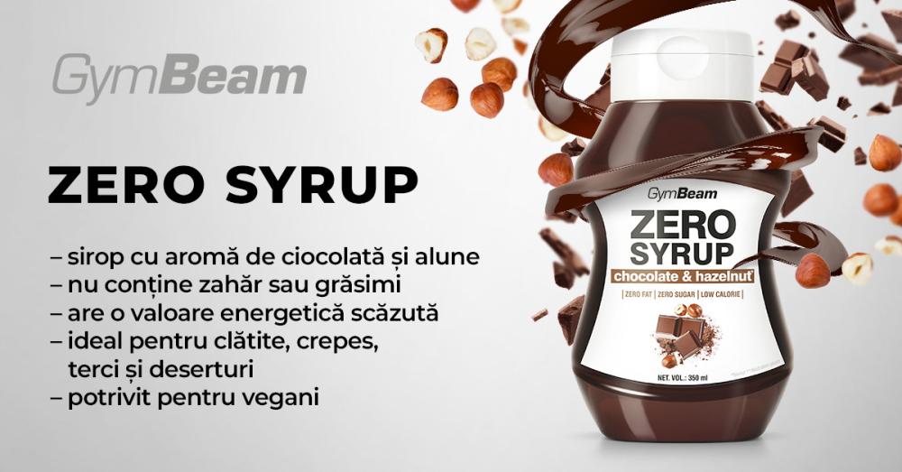 ZERO SIROP Ciocolată cu alune - GymBeam