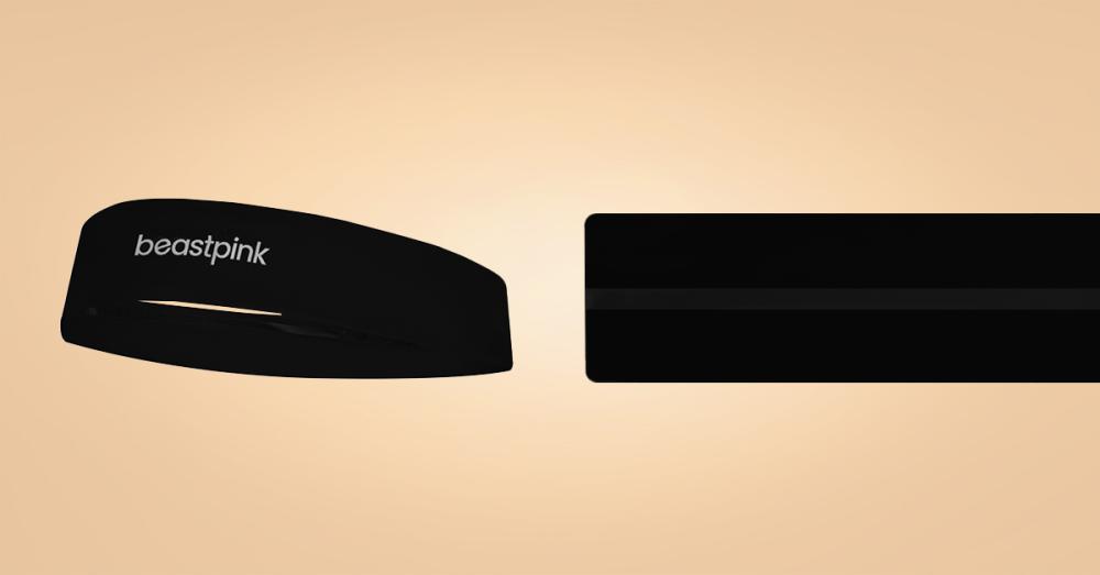 Bandană sport Black - BeastPink