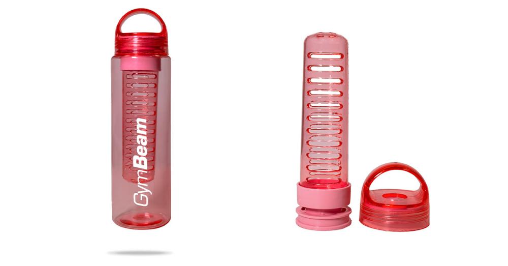 Sticlă sport Infuser All-Pink 700 ml - GymBeam