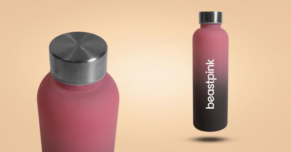 Sticlă Thirst Trap Bottle Gradient 500 ml - BeastPink