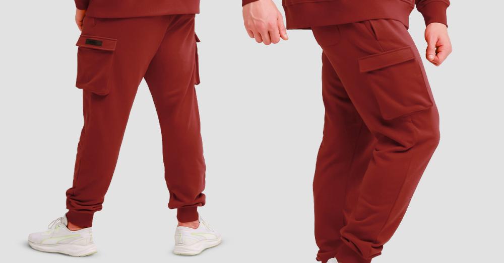 Pantaloni Utility Red - GymBeam
