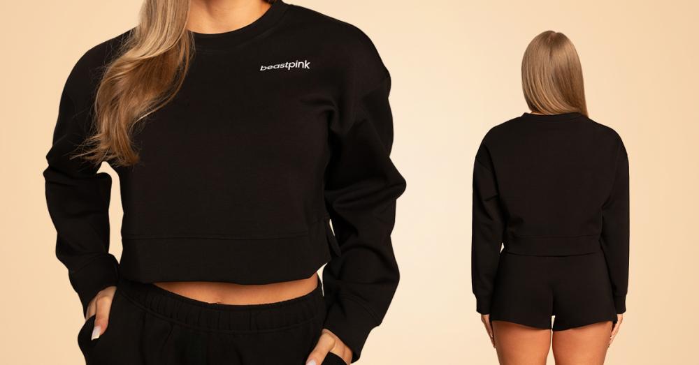 Hanoracul pentru femei Grace Black - BeastPink