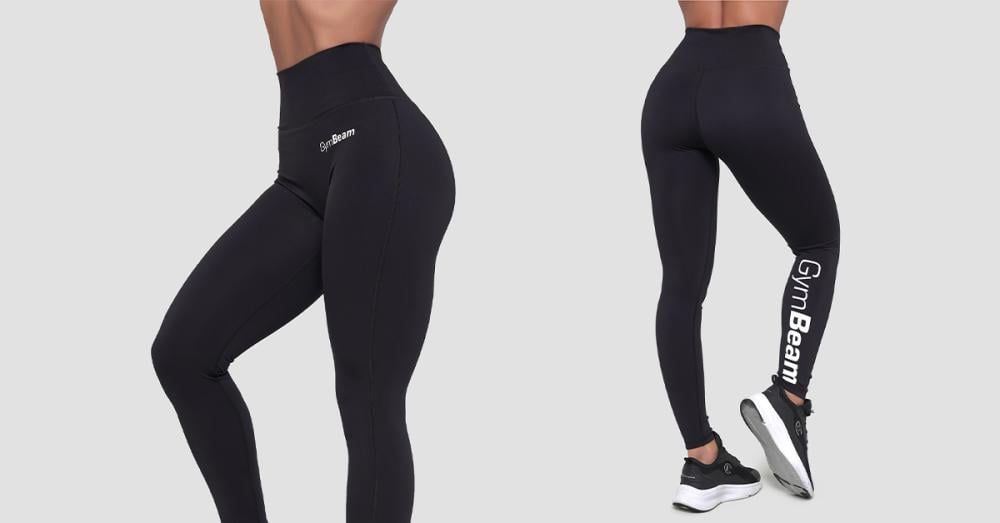 Colanți pentru femei Essence Black - GymBeam