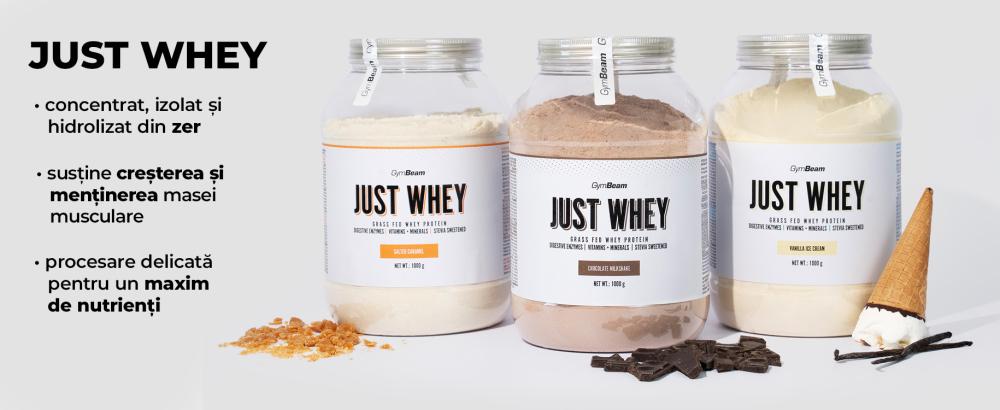 Efectele Just Whey - GymBeam