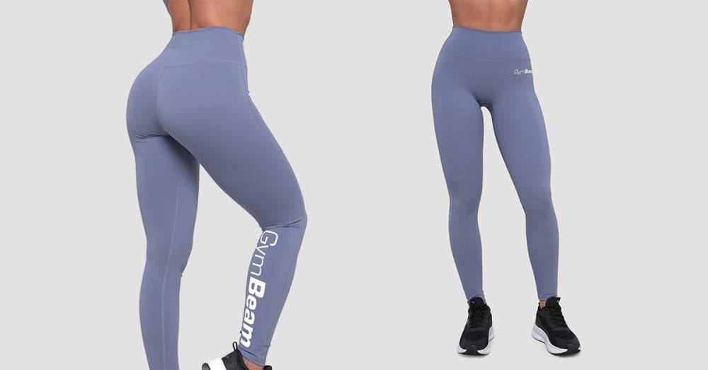 Colanți pentru femei Essence Denim Blue - GymBeam