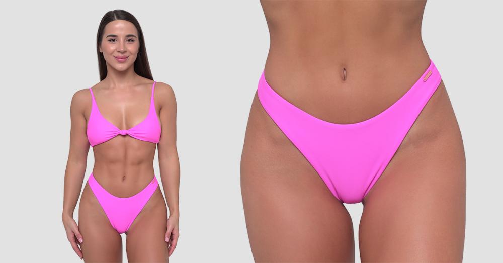 Slip de baie CURACAO Pink - GymBeam