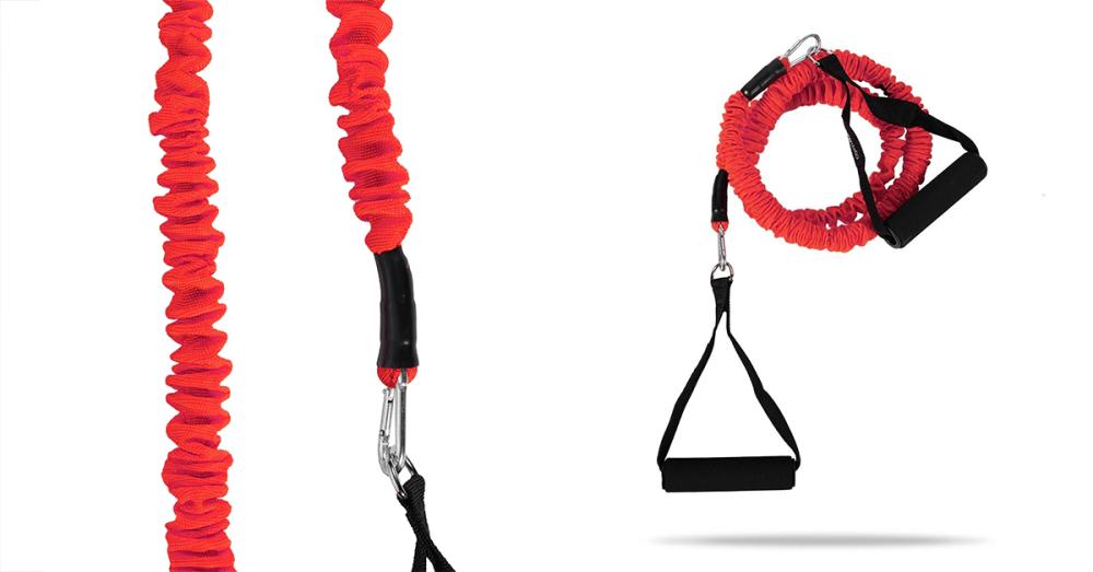 Banda de fitness cu mânere 30 kg - GymBeam