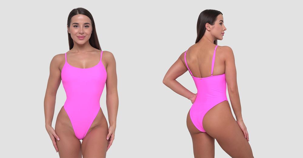 Costum de baie ARUBA Pink - GymBeam
