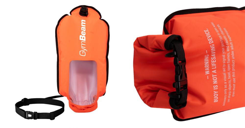 Geamandura de înot 28 l Portocaliu – GymBeam